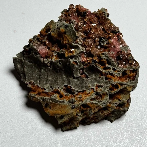 RARE Collector Rhodochrosite Matrix Potosi Mine Santa Eulalia Chihuahua 🇲🇽